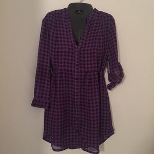 No boundaries woman sheer top.